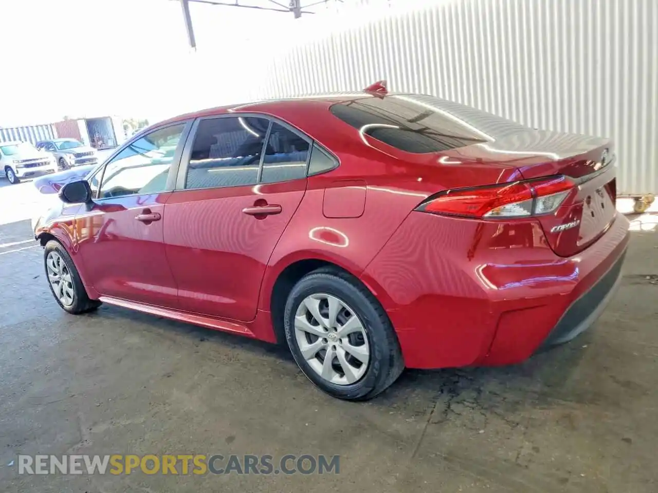 2 Photograph of a damaged car JTDB4MEE1PJ004488 TOYOTA COROLLA 2023