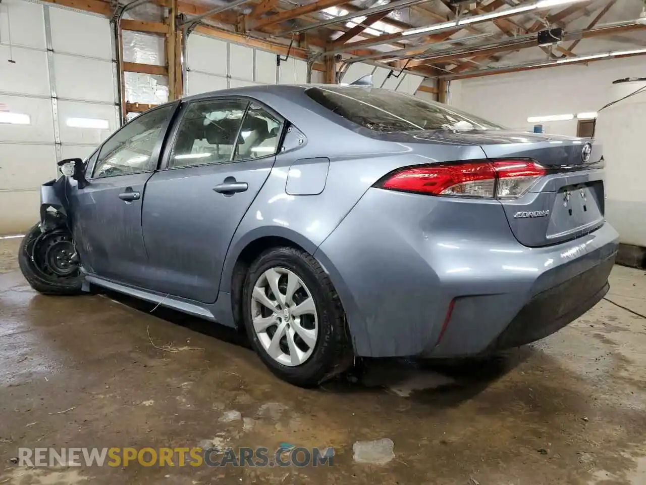 2 Photograph of a damaged car JTDB4MEE1PJ006158 TOYOTA COROLLA 2023