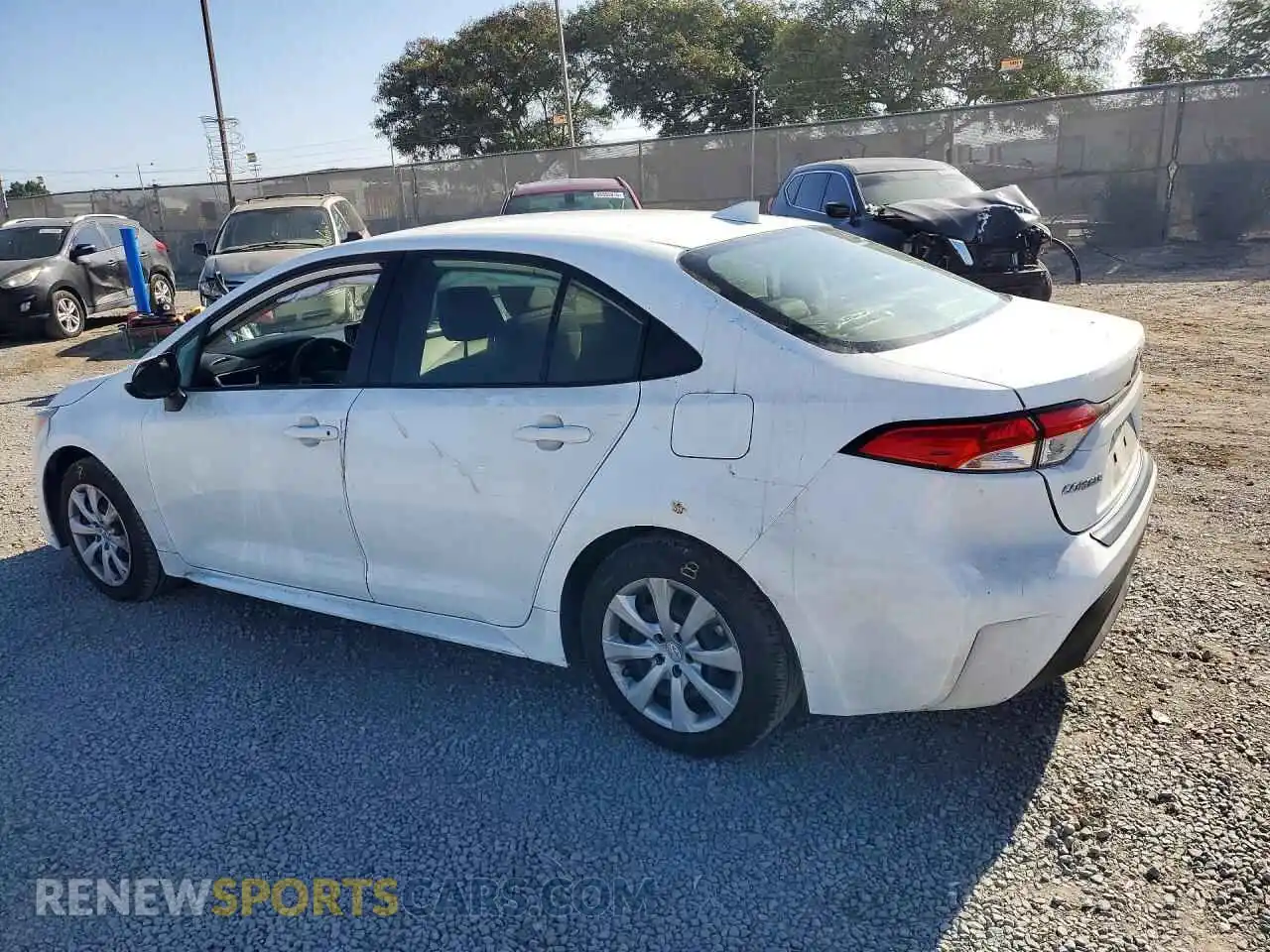 2 Photograph of a damaged car JTDB4MEE2P3004424 TOYOTA COROLLA 2023