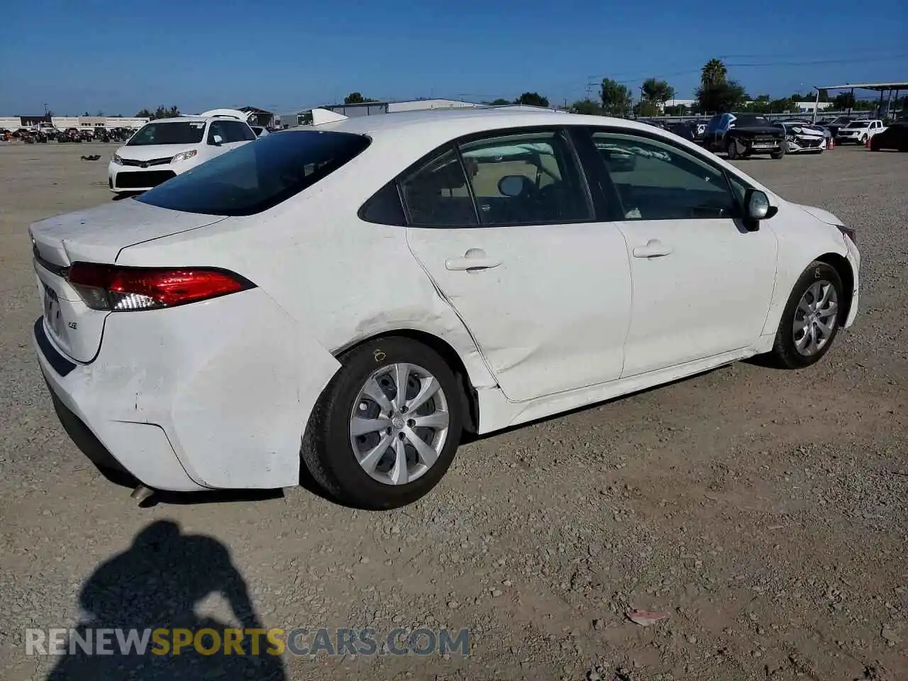 3 Photograph of a damaged car JTDB4MEE2P3004424 TOYOTA COROLLA 2023