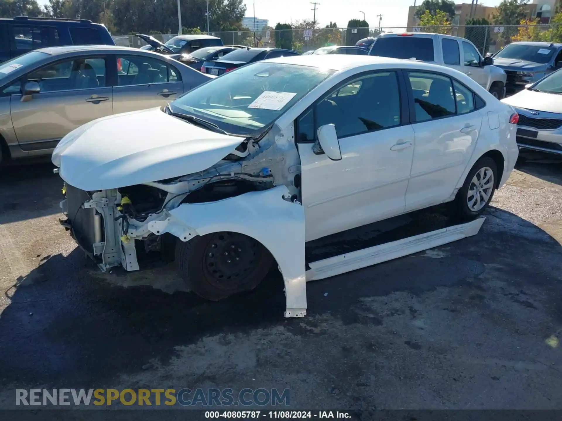 2 Photograph of a damaged car JTDB4MEE2P3005413 TOYOTA COROLLA 2023