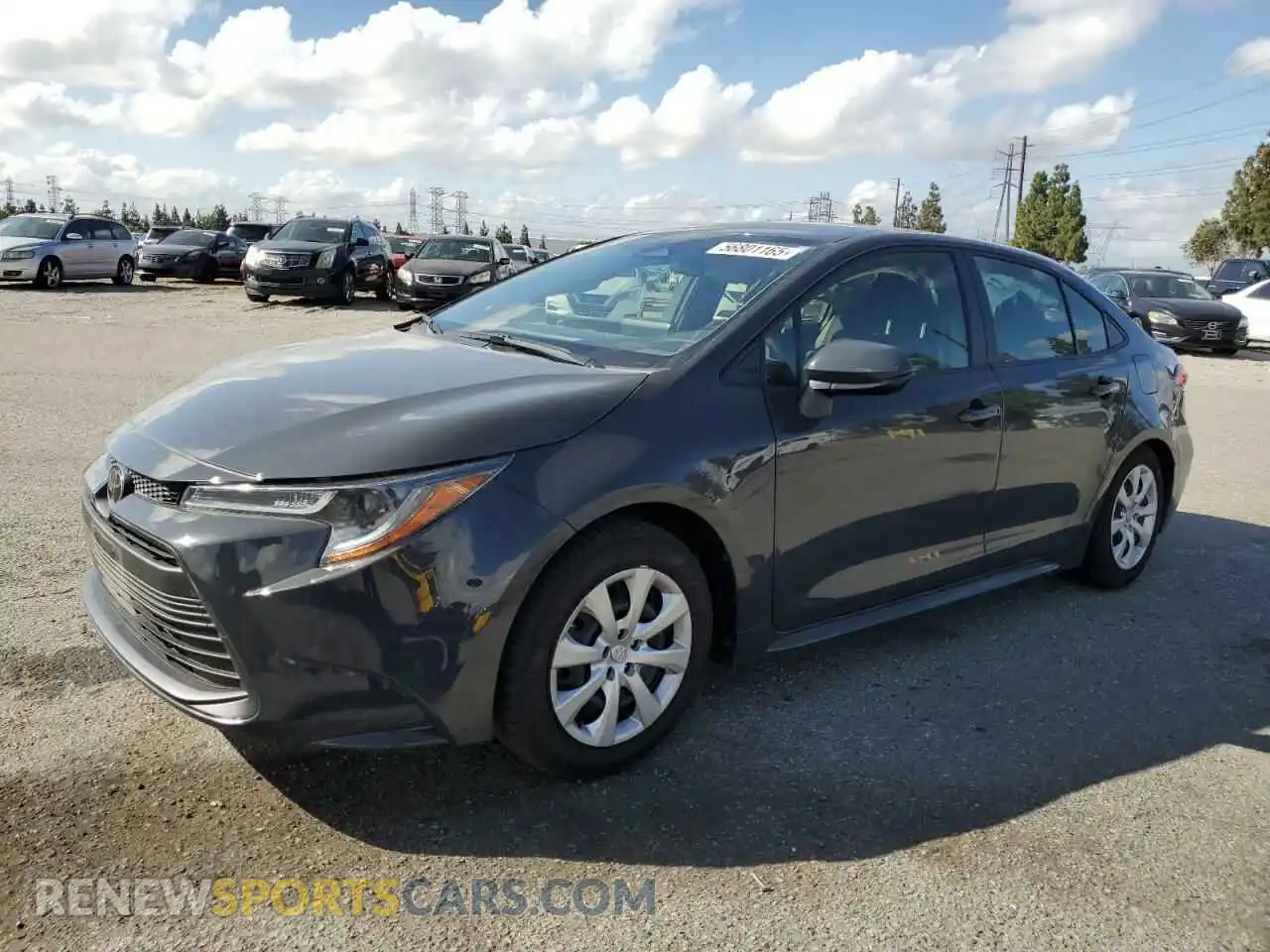 1 Photograph of a damaged car JTDB4MEE2P3012670 TOYOTA COROLLA 2023