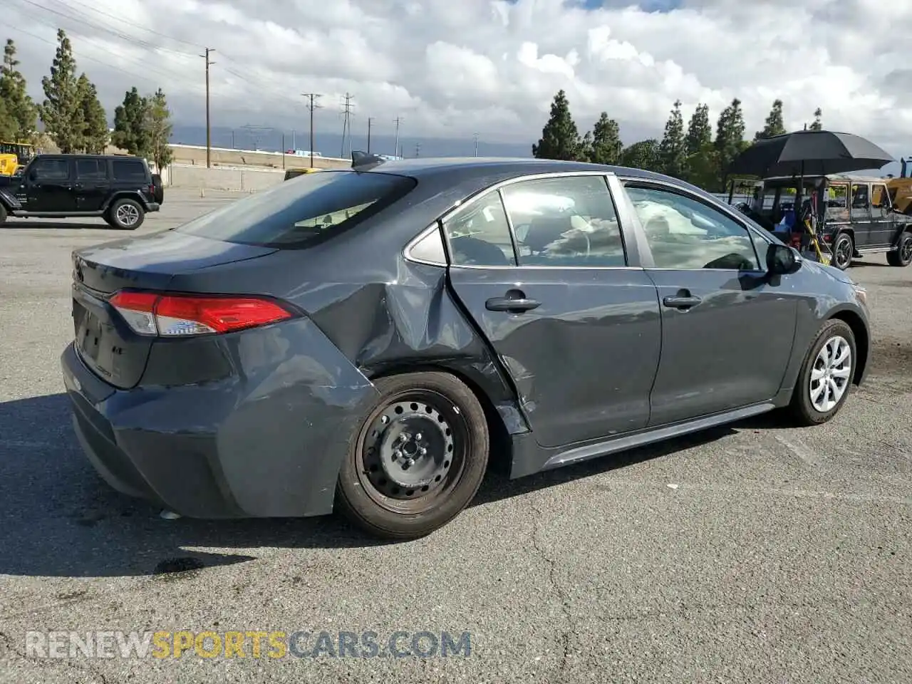 3 Photograph of a damaged car JTDB4MEE2P3012670 TOYOTA COROLLA 2023