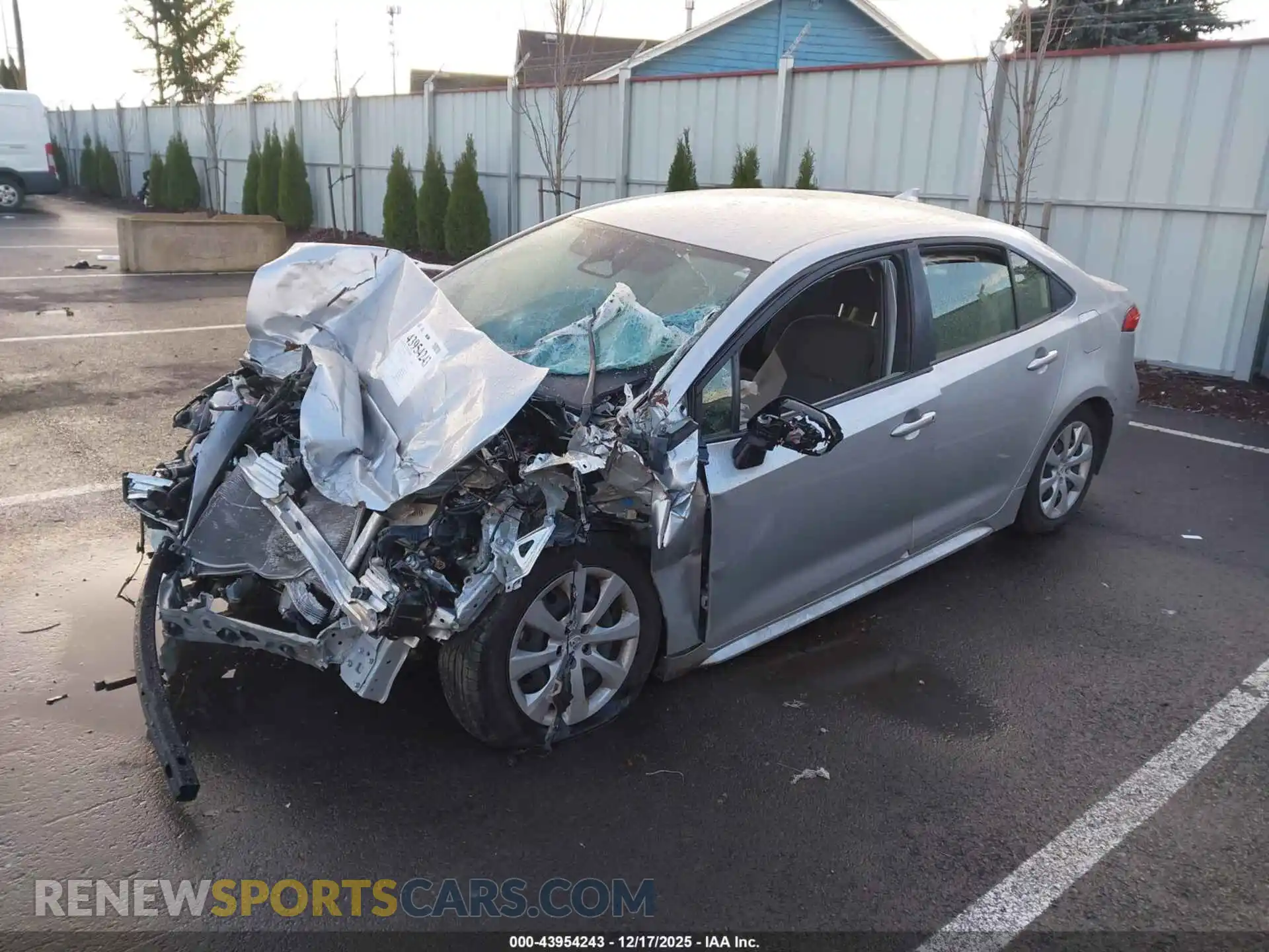 2 Photograph of a damaged car JTDB4MEE2P3015410 TOYOTA COROLLA 2023