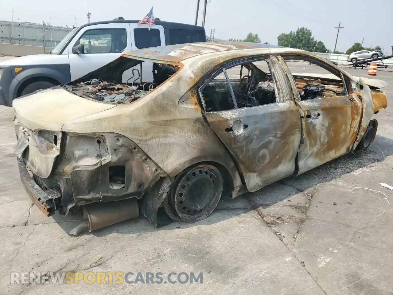 3 Photograph of a damaged car JTDB4MEE2PJ010090 TOYOTA COROLLA 2023
