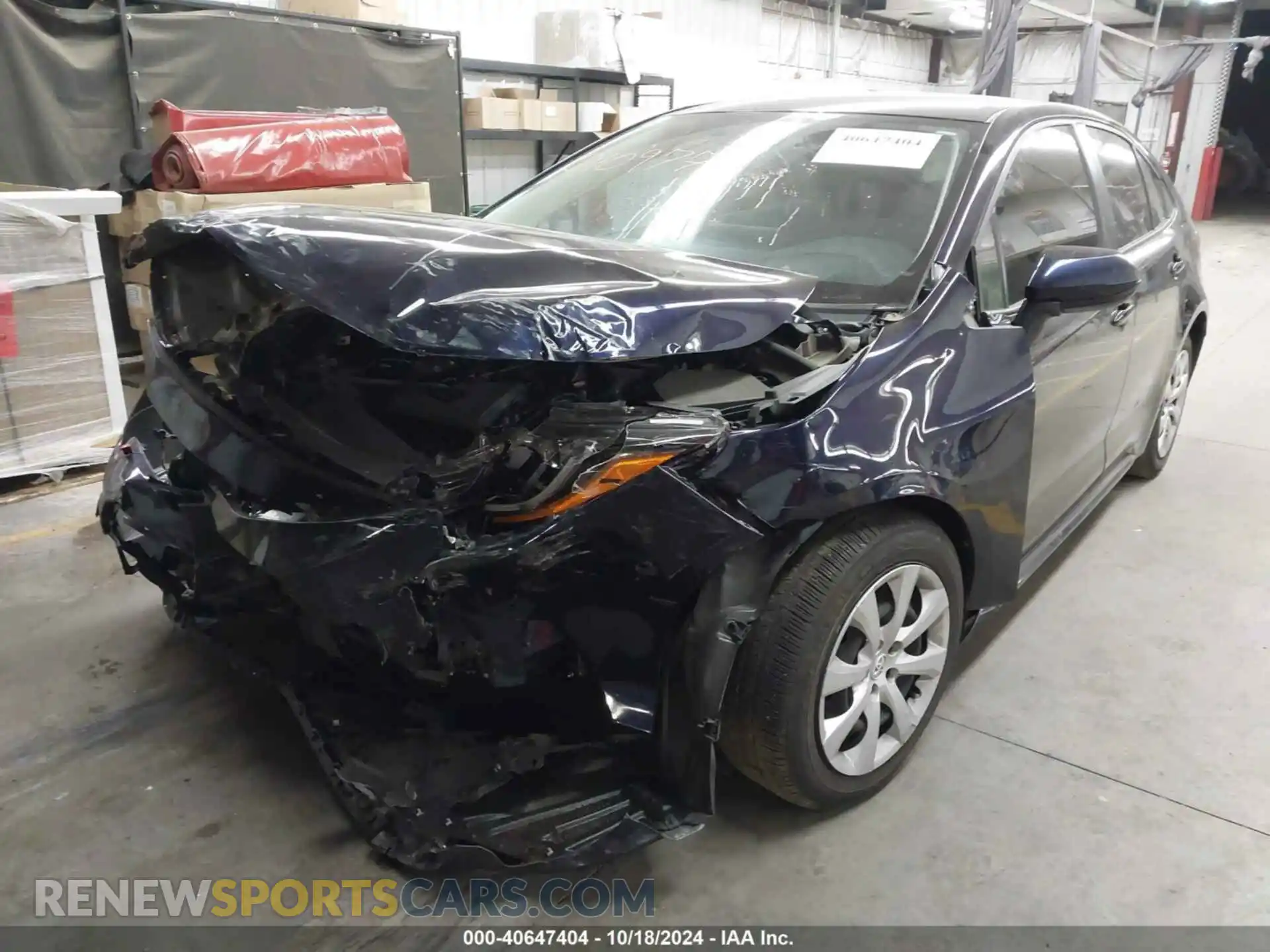 2 Photograph of a damaged car JTDB4MEE2PJ010977 TOYOTA COROLLA 2023
