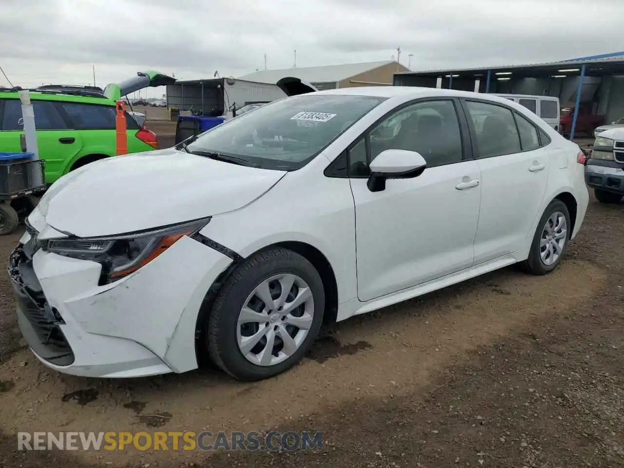 1 Photograph of a damaged car JTDB4MEE2PJ011644 TOYOTA COROLLA 2023