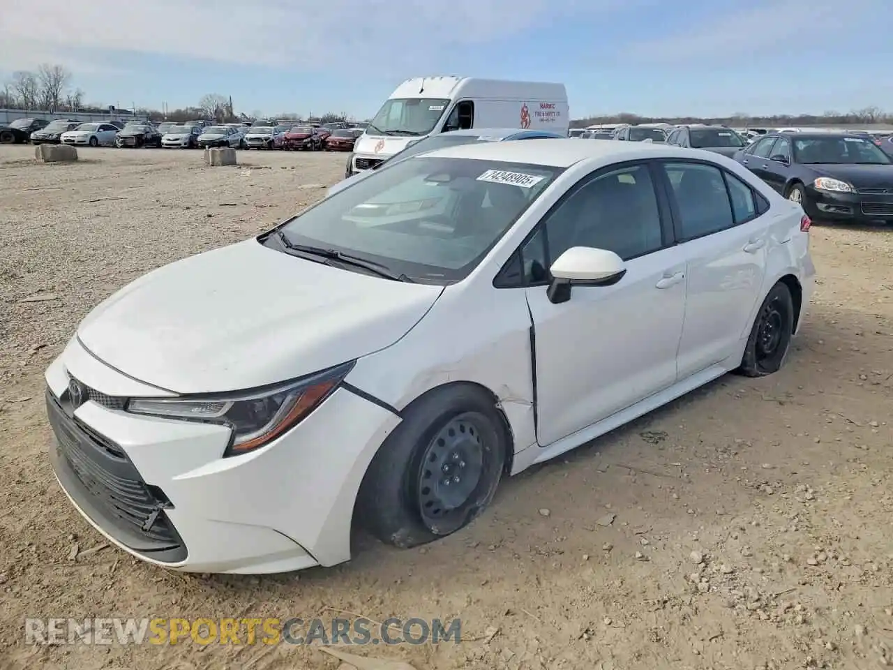 1 Photograph of a damaged car JTDB4MEE3P3000947 TOYOTA COROLLA 2023