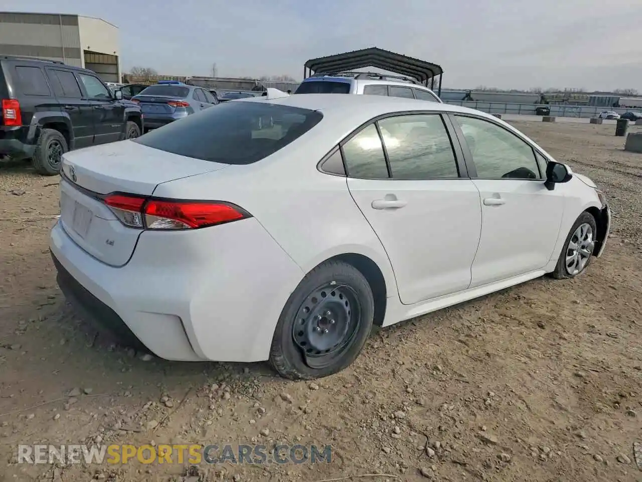 3 Photograph of a damaged car JTDB4MEE3P3000947 TOYOTA COROLLA 2023