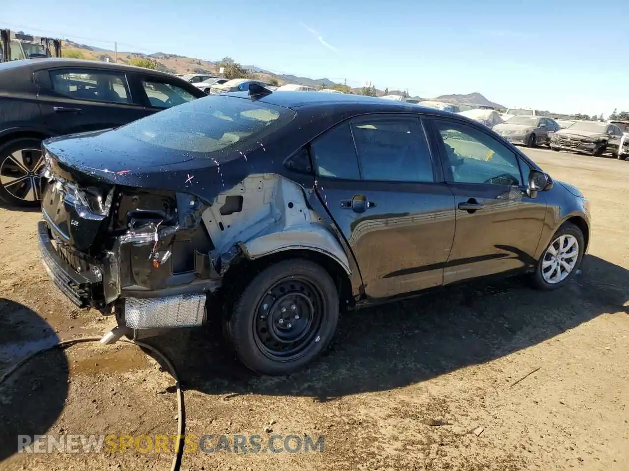 3 Photograph of a damaged car JTDB4MEE3P3001144 TOYOTA COROLLA 2023