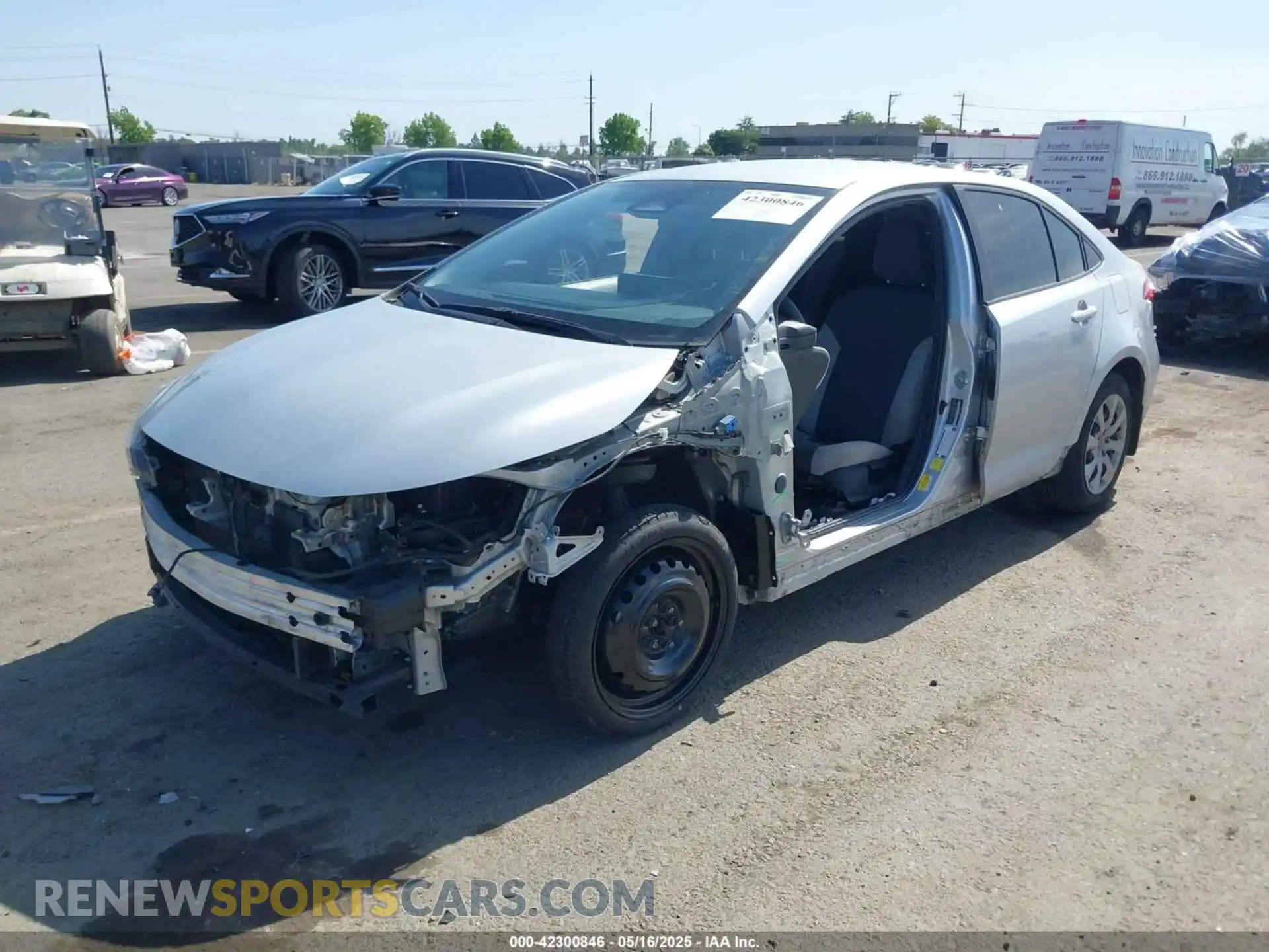 2 Photograph of a damaged car JTDB4MEE3P3002908 TOYOTA COROLLA 2023