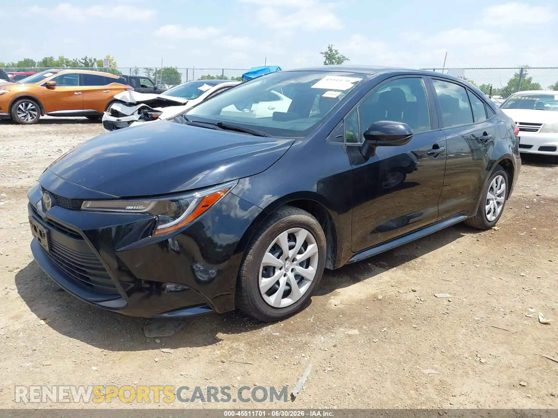 2 Фотография поврежденного автомобиля JTDB4MEE3P3009647 TOYOTA COROLLA 2023