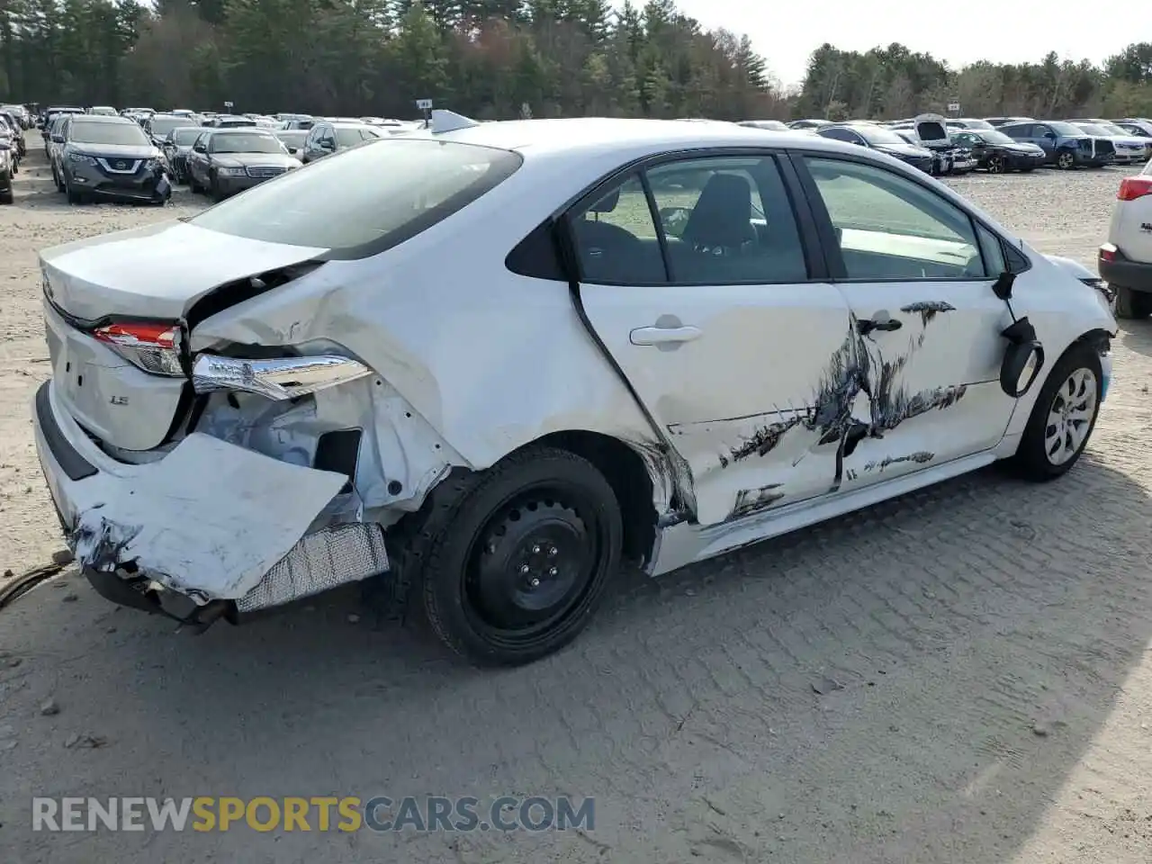 3 Photograph of a damaged car JTDB4MEE3P3011088 TOYOTA COROLLA 2023