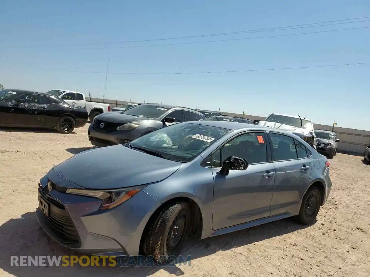 1 Photograph of a damaged car JTDB4MEE3P3011947 TOYOTA COROLLA 2023