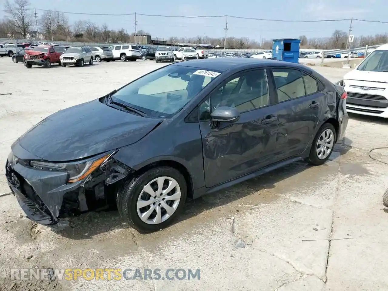 1 Photograph of a damaged car JTDB4MEE3P3014377 TOYOTA COROLLA 2023