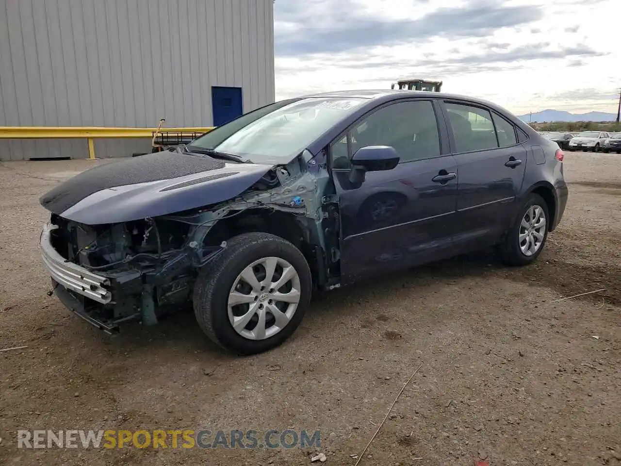 1 Photograph of a damaged car JTDB4MEE3PJ004430 TOYOTA COROLLA 2023