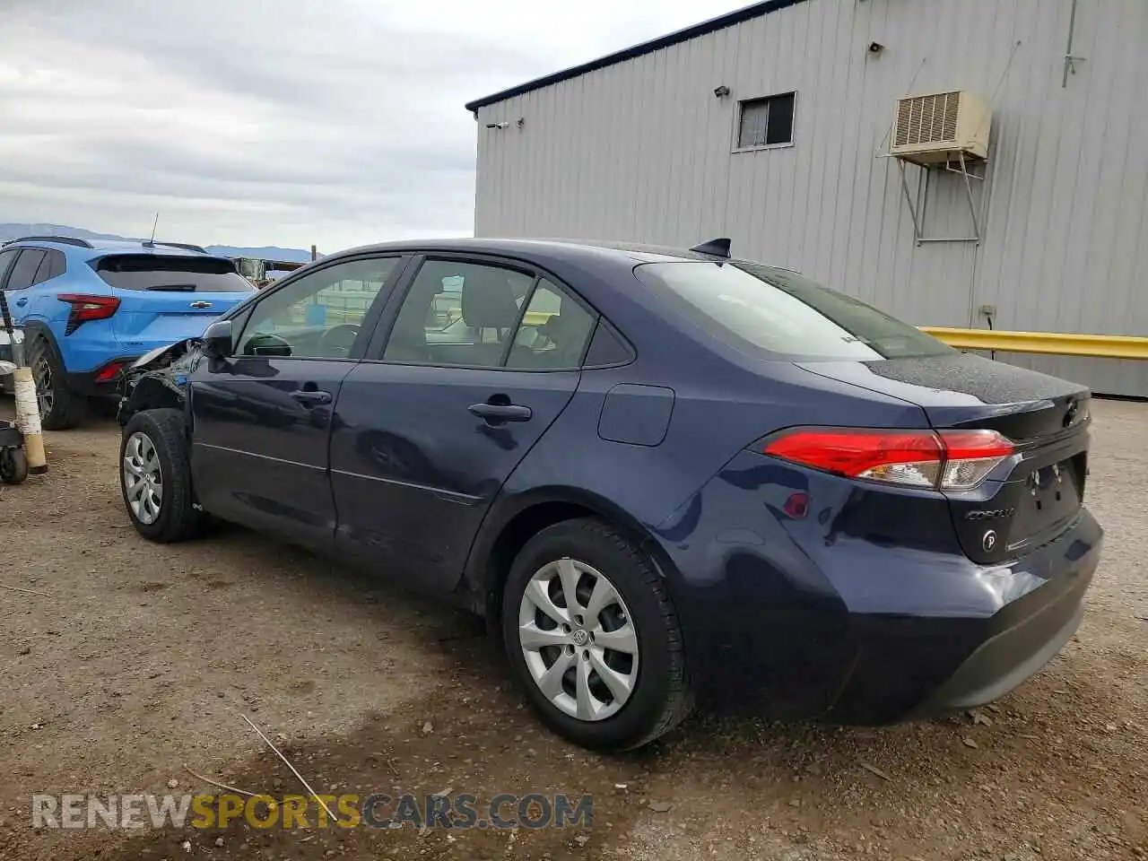 2 Photograph of a damaged car JTDB4MEE3PJ004430 TOYOTA COROLLA 2023