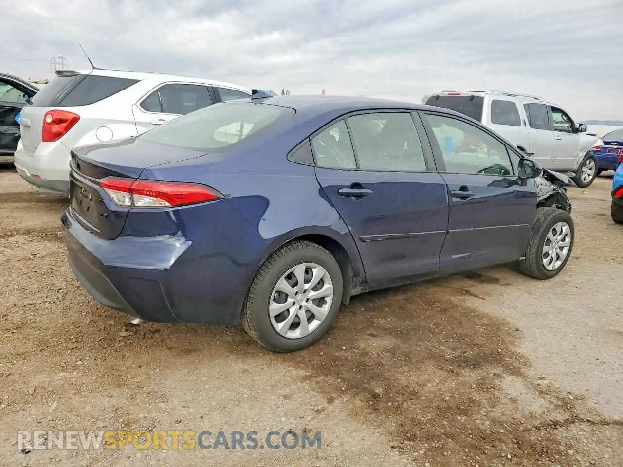 3 Photograph of a damaged car JTDB4MEE3PJ004430 TOYOTA COROLLA 2023