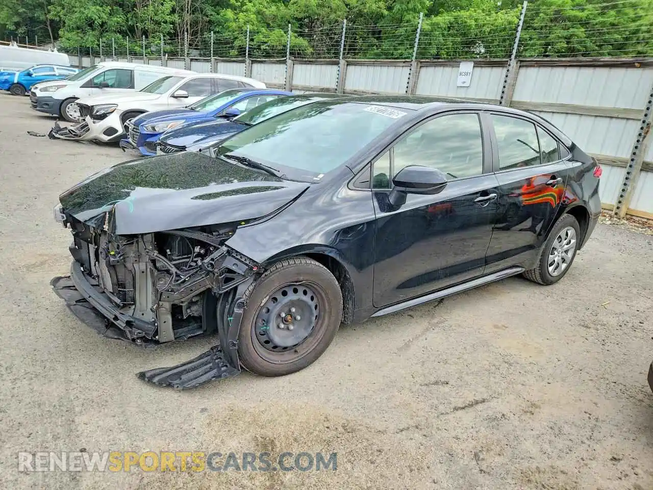 1 Photograph of a damaged car JTDB4MEE3PJ005741 TOYOTA COROLLA 2023