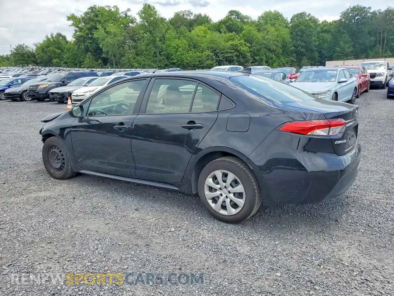 2 Photograph of a damaged car JTDB4MEE3PJ005741 TOYOTA COROLLA 2023