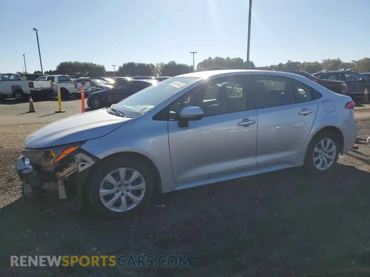 1 fotografías del automóvil dañado JTDB4MEE3PJ007294 TOYOTA COROLLA 2023