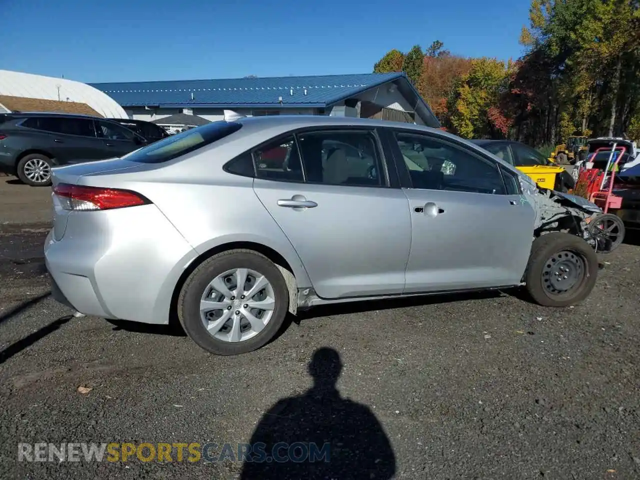 3 fotografías del automóvil dañado JTDB4MEE3PJ007294 TOYOTA COROLLA 2023