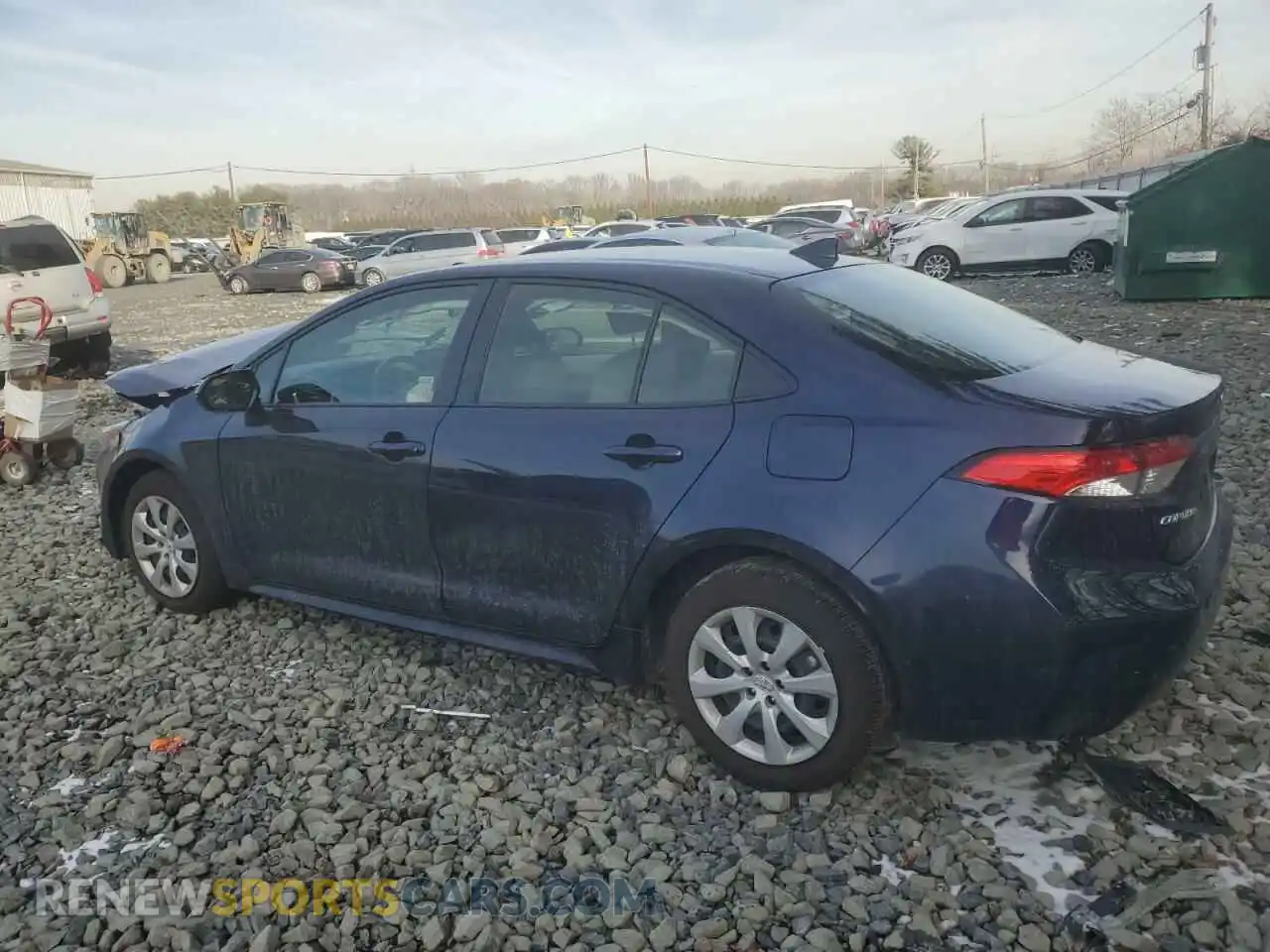 2 Фотография поврежденного автомобиля JTDB4MEE3PJ011779 TOYOTA COROLLA 2023