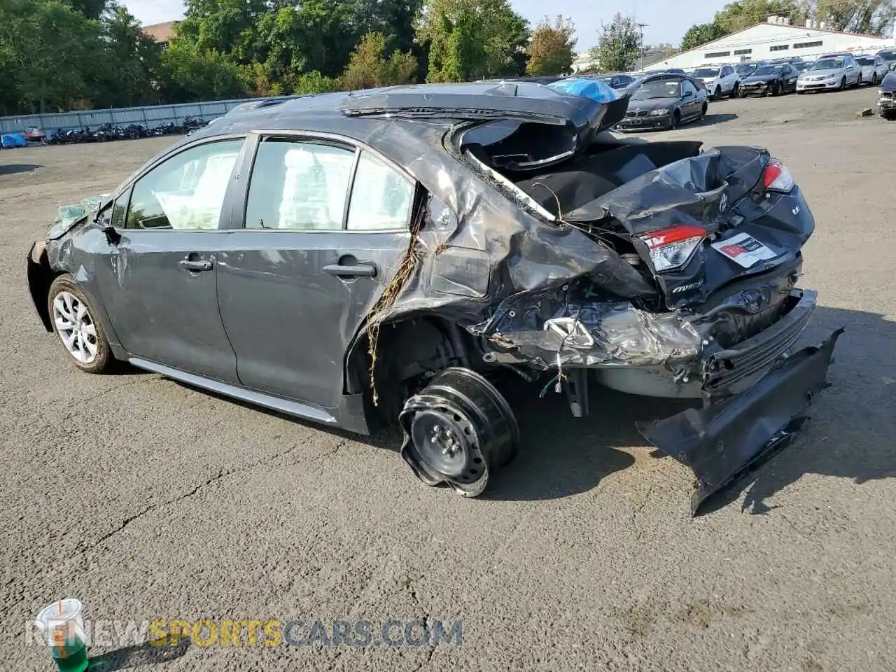 2 Фотография поврежденного автомобиля JTDB4MEE4P3009706 TOYOTA COROLLA 2023