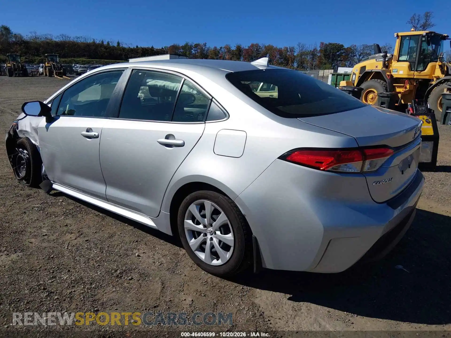 3 Photograph of a damaged car JTDB4MEE4PJ007563 TOYOTA COROLLA 2023