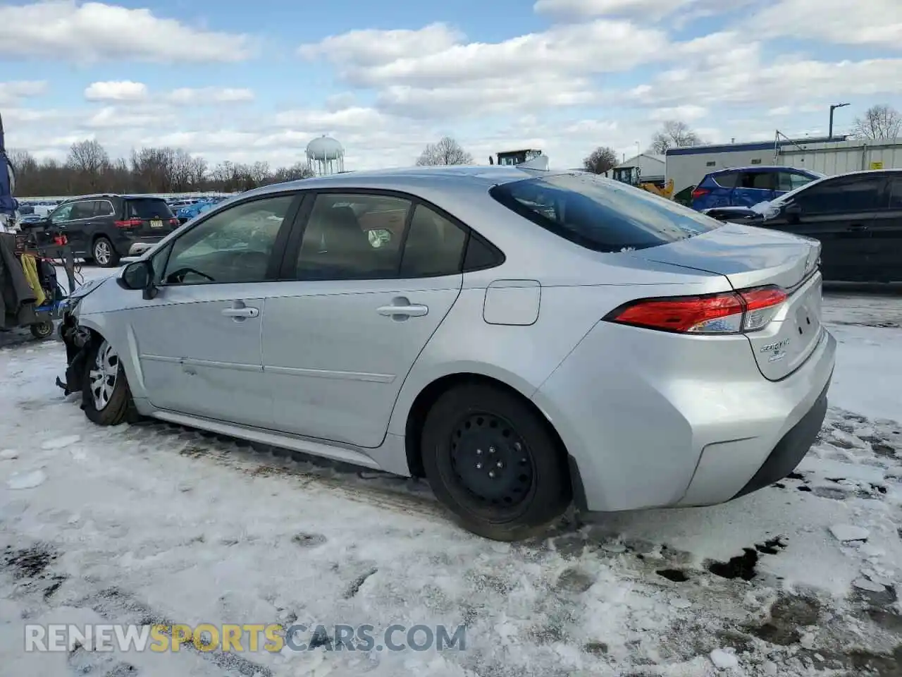 2 Photograph of a damaged car JTDB4MEE4PJ008146 TOYOTA COROLLA 2023