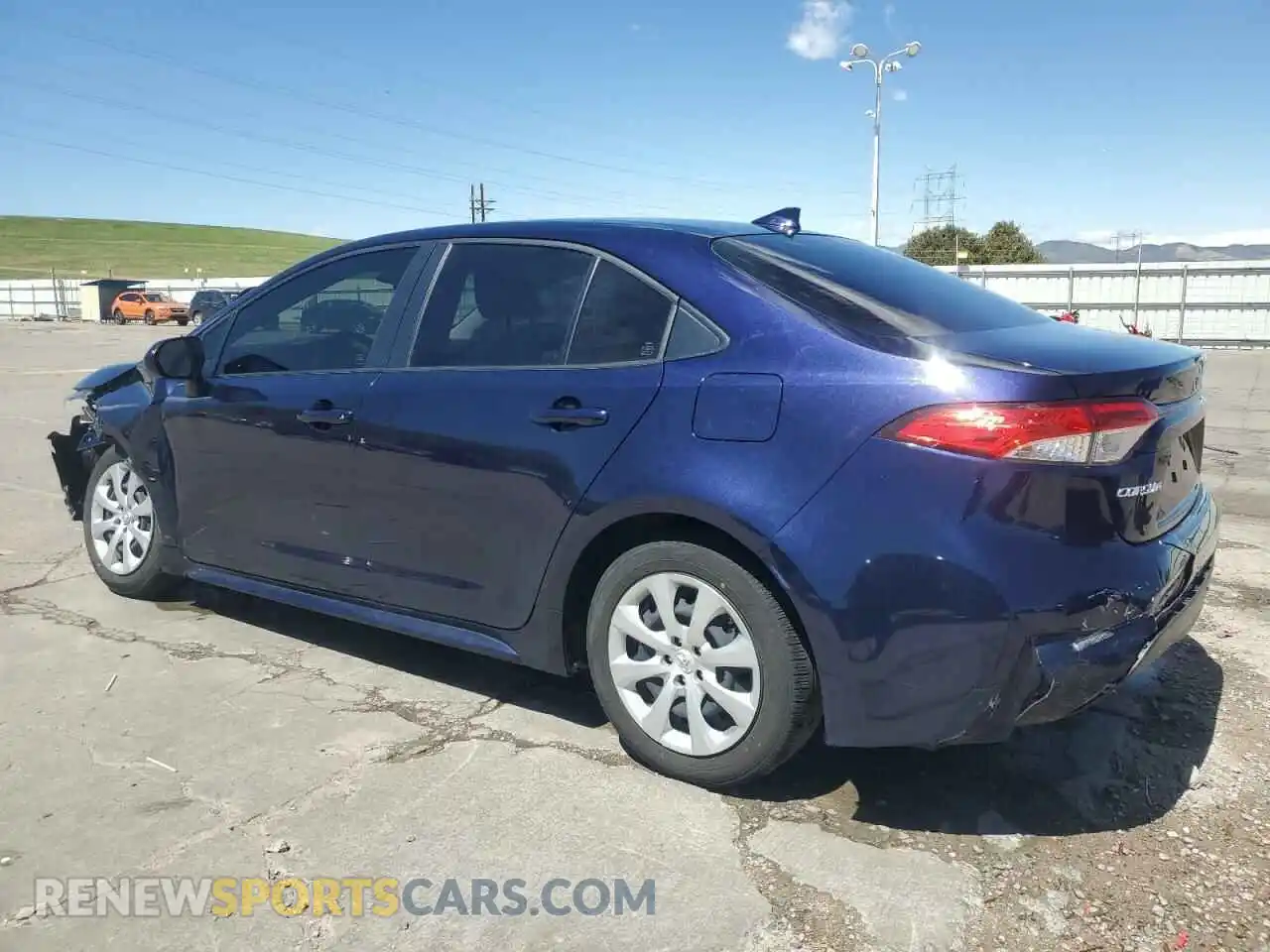 2 Photograph of a damaged car JTDB4MEE4PJ009443 TOYOTA COROLLA 2023