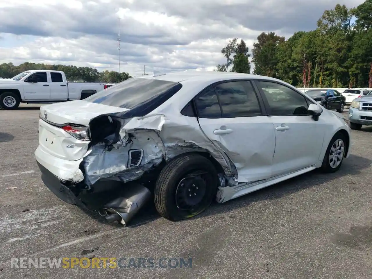3 Photograph of a damaged car JTDB4MEE5P3012405 TOYOTA COROLLA 2023