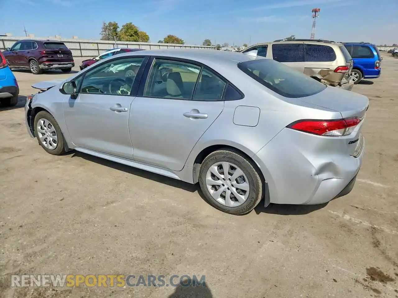 2 Photograph of a damaged car JTDB4MEE5P3014266 TOYOTA COROLLA 2023