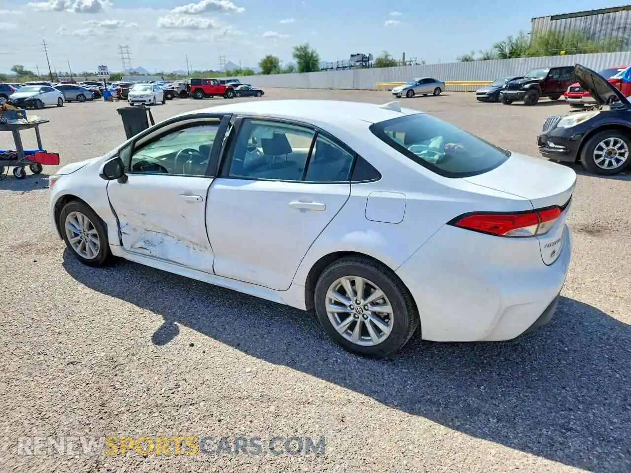 2 Photograph of a damaged car JTDB4MEE5PJ002436 TOYOTA COROLLA 2023
