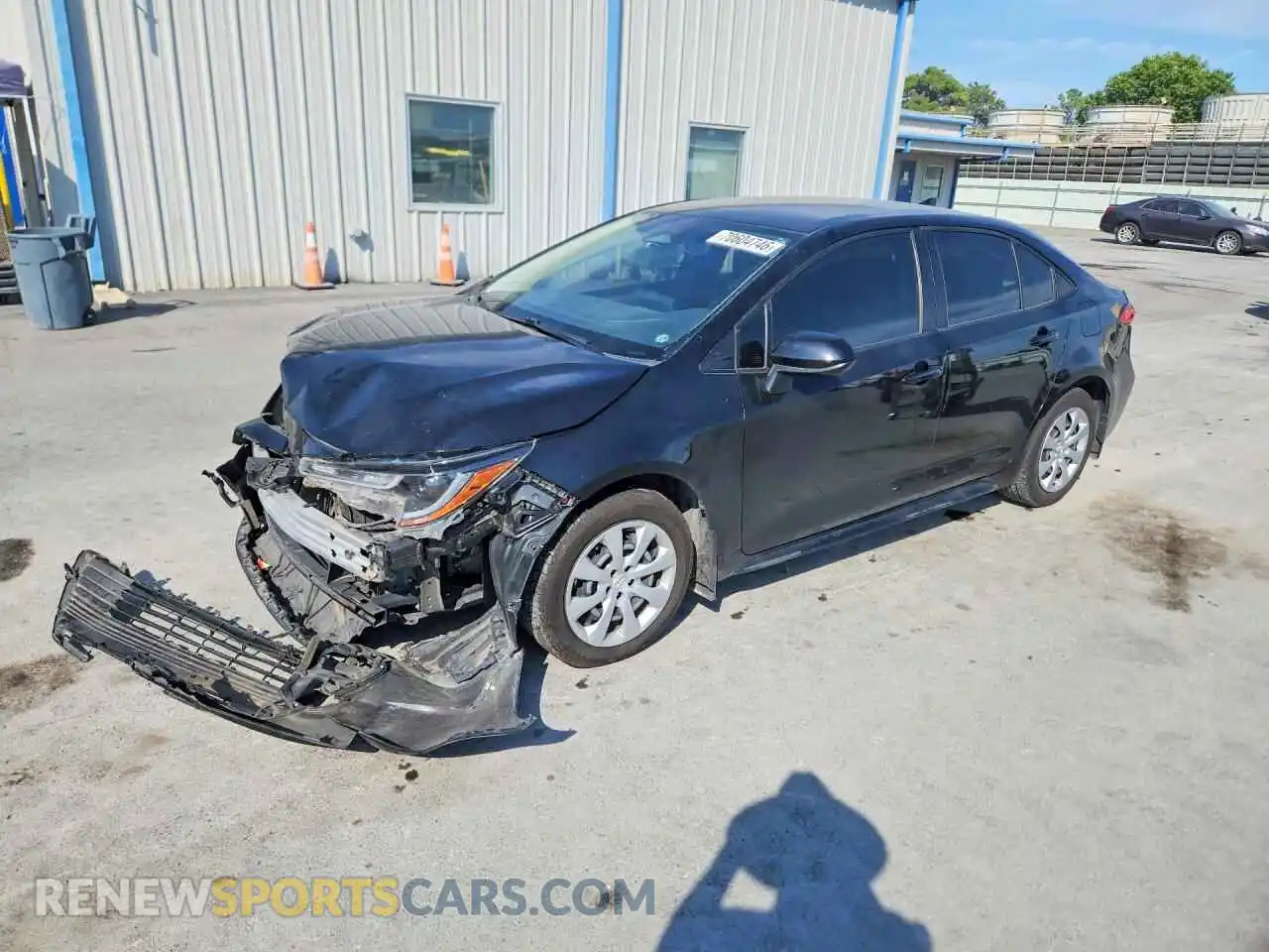 1 Photograph of a damaged car JTDB4MEE5PJ004669 TOYOTA COROLLA 2023