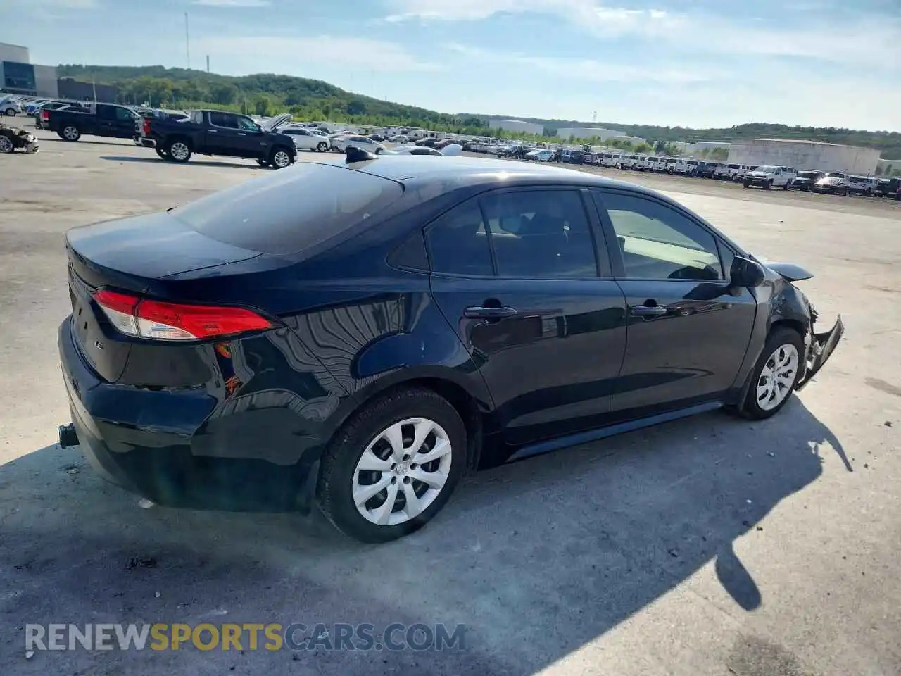 3 Photograph of a damaged car JTDB4MEE5PJ004669 TOYOTA COROLLA 2023