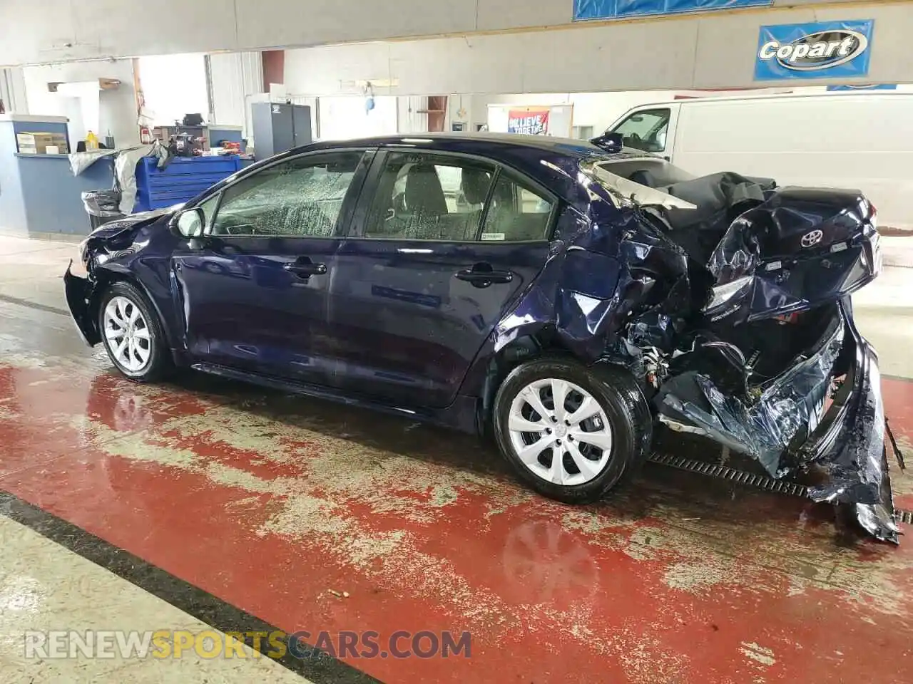 2 Photograph of a damaged car JTDB4MEE5PJ008690 TOYOTA COROLLA 2023
