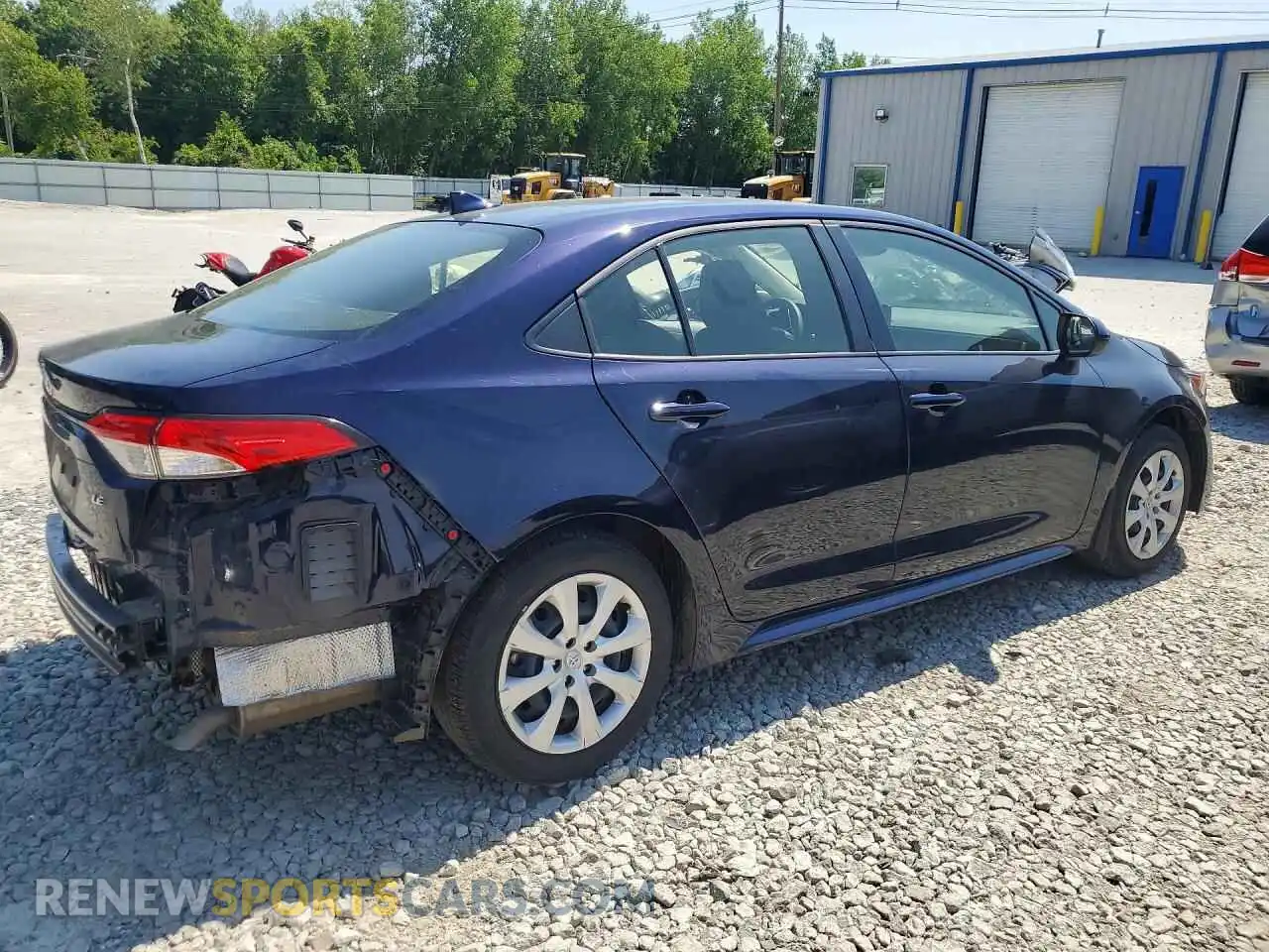 3 Фотография поврежденного автомобиля JTDB4MEE5PJ009774 TOYOTA COROLLA 2023