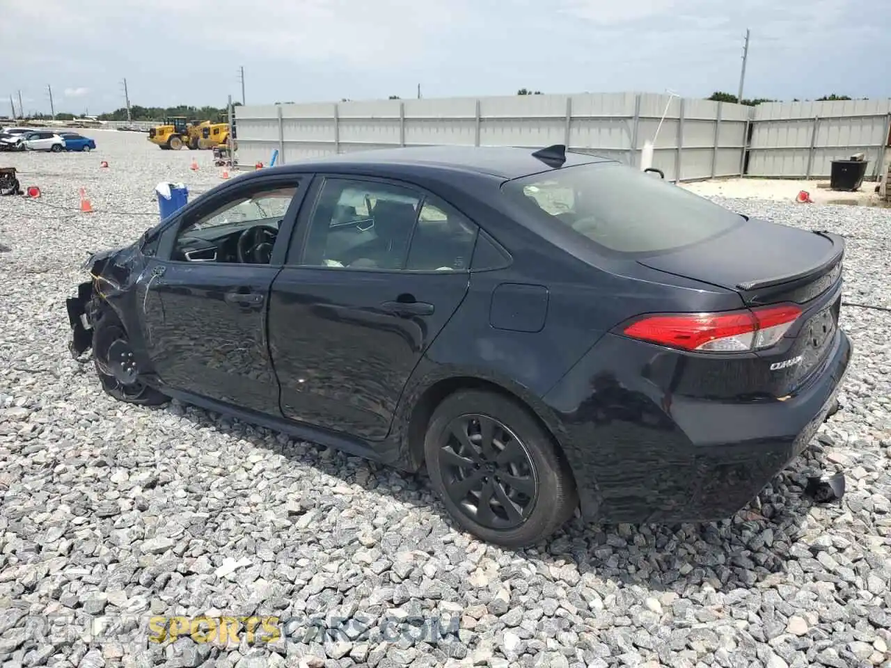 2 fotografías del automóvil dañado JTDB4MEE6P3000392 TOYOTA COROLLA 2023