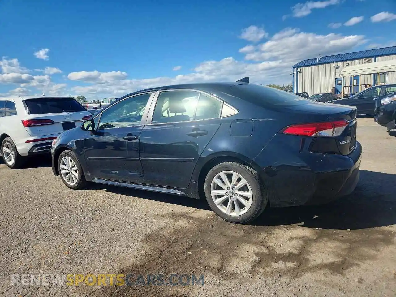 2 fotografías del automóvil dañado JTDB4MEE6P3002076 TOYOTA COROLLA 2023