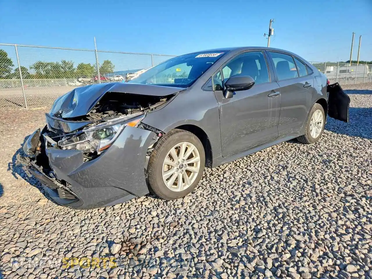 1 Photograph of a damaged car JTDB4MEE6P3003261 TOYOTA COROLLA 2023