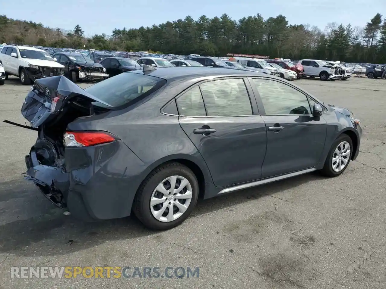3 Photograph of a damaged car JTDB4MEE6P3011912 TOYOTA COROLLA 2023