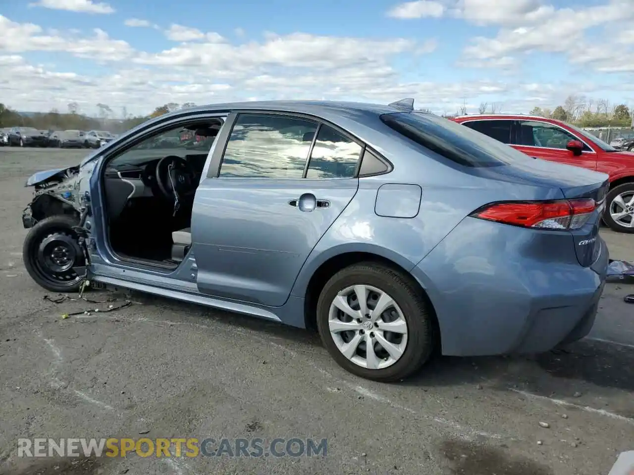 2 Photograph of a damaged car JTDB4MEE6PJ002848 TOYOTA COROLLA 2023