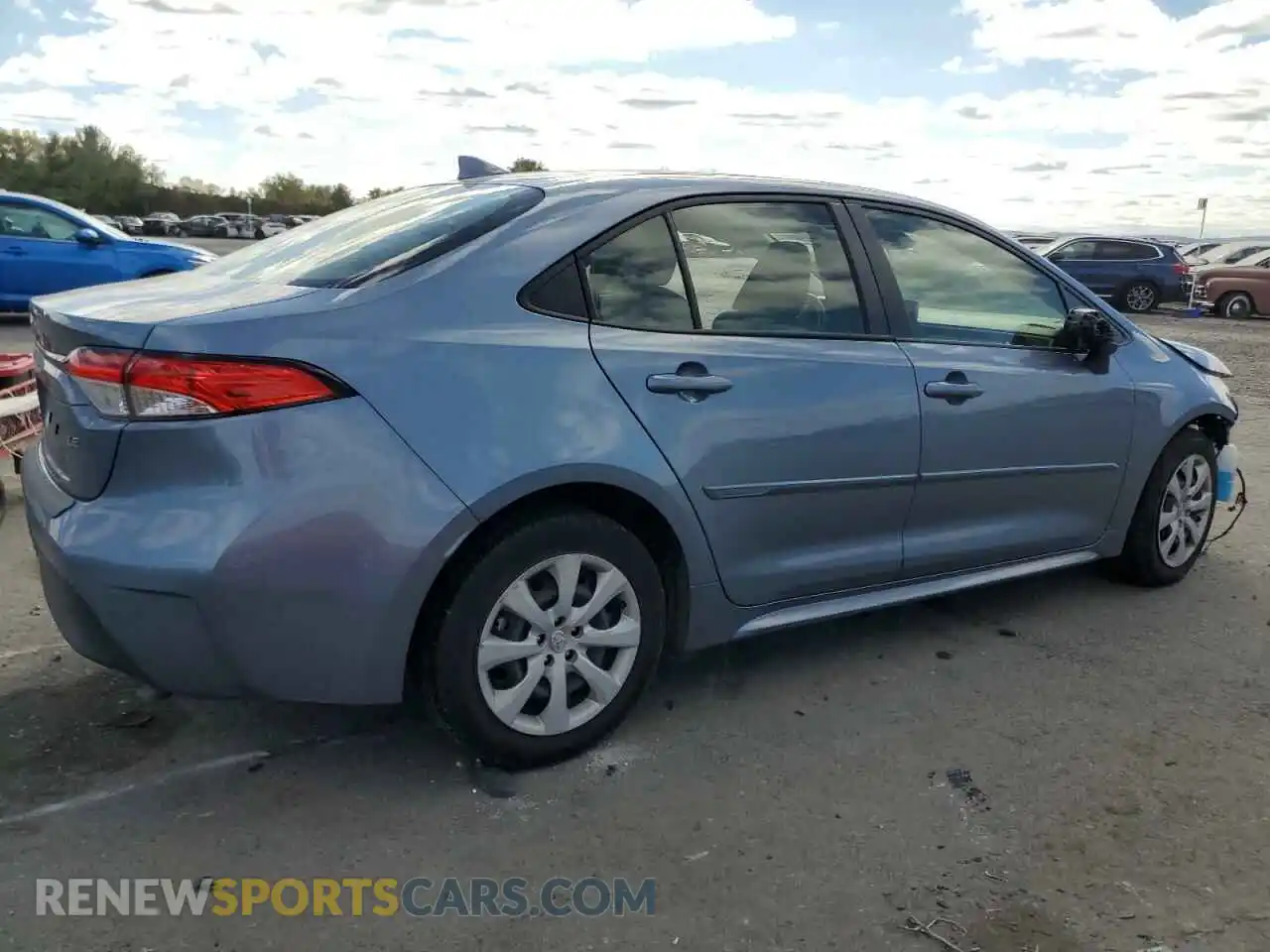 3 Photograph of a damaged car JTDB4MEE6PJ002848 TOYOTA COROLLA 2023