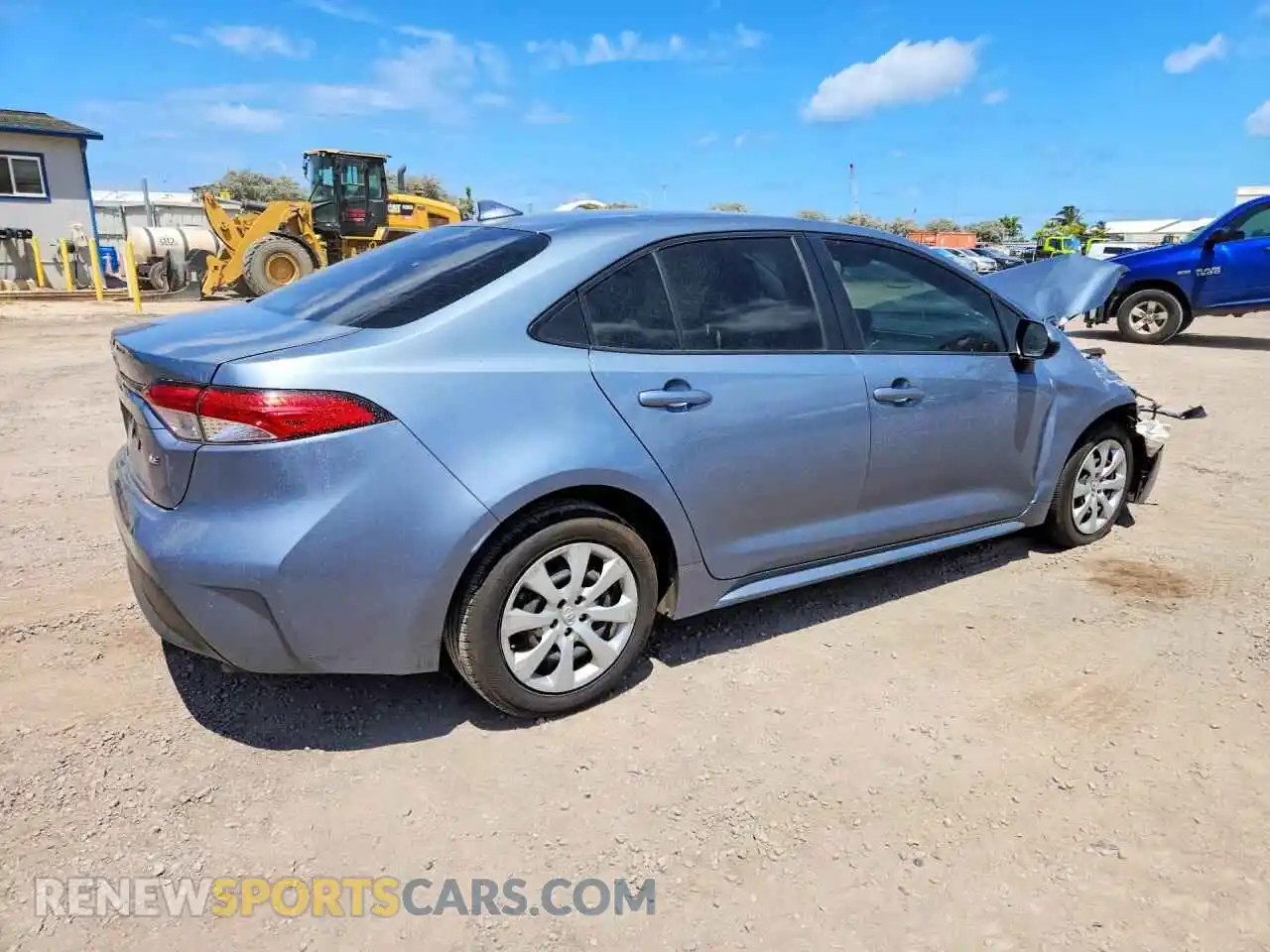 3 Фотография поврежденного автомобиля JTDB4MEE7P3002457 TOYOTA COROLLA 2023