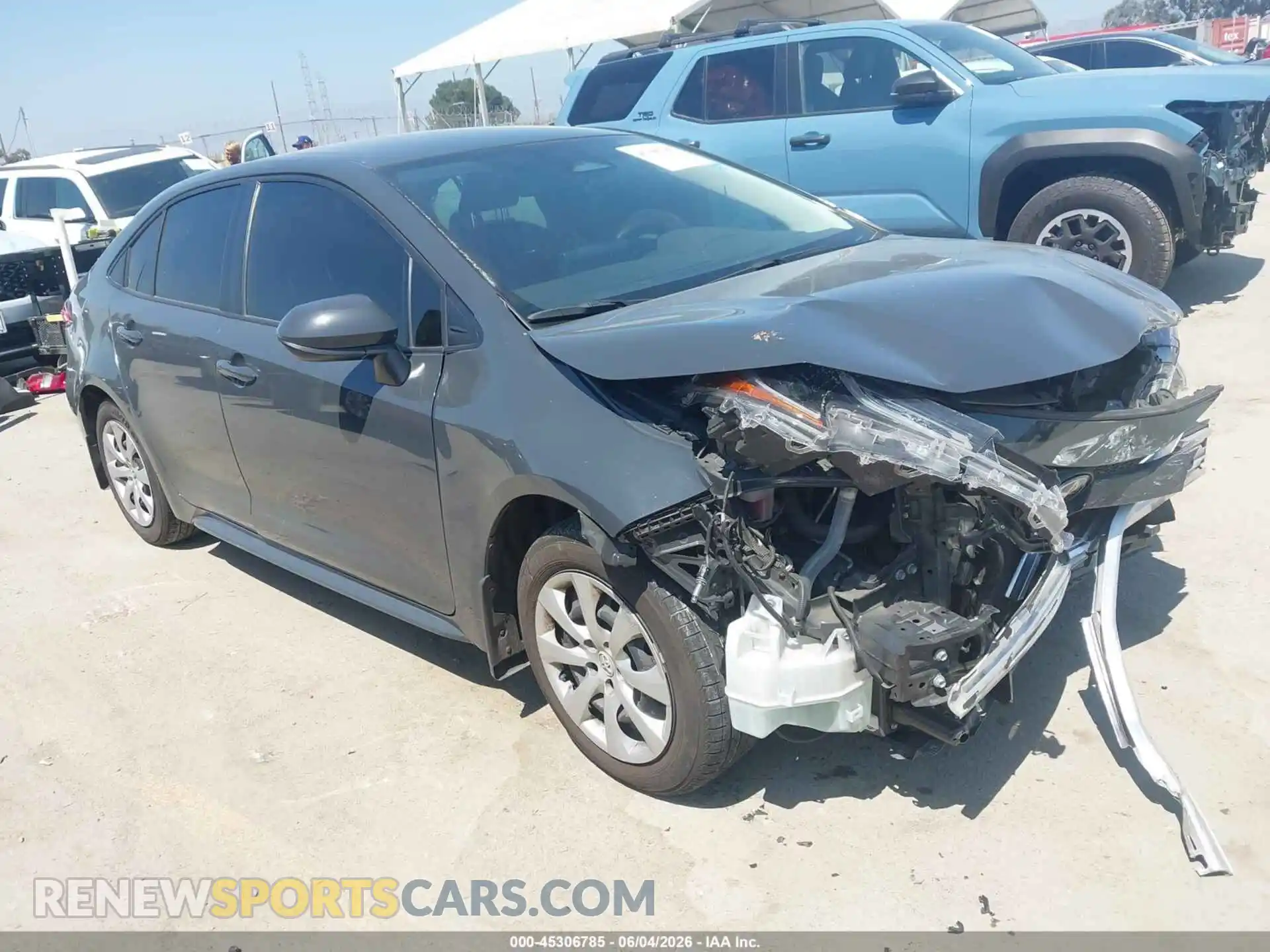 1 Photograph of a damaged car JTDB4MEE7P3006542 TOYOTA COROLLA 2023