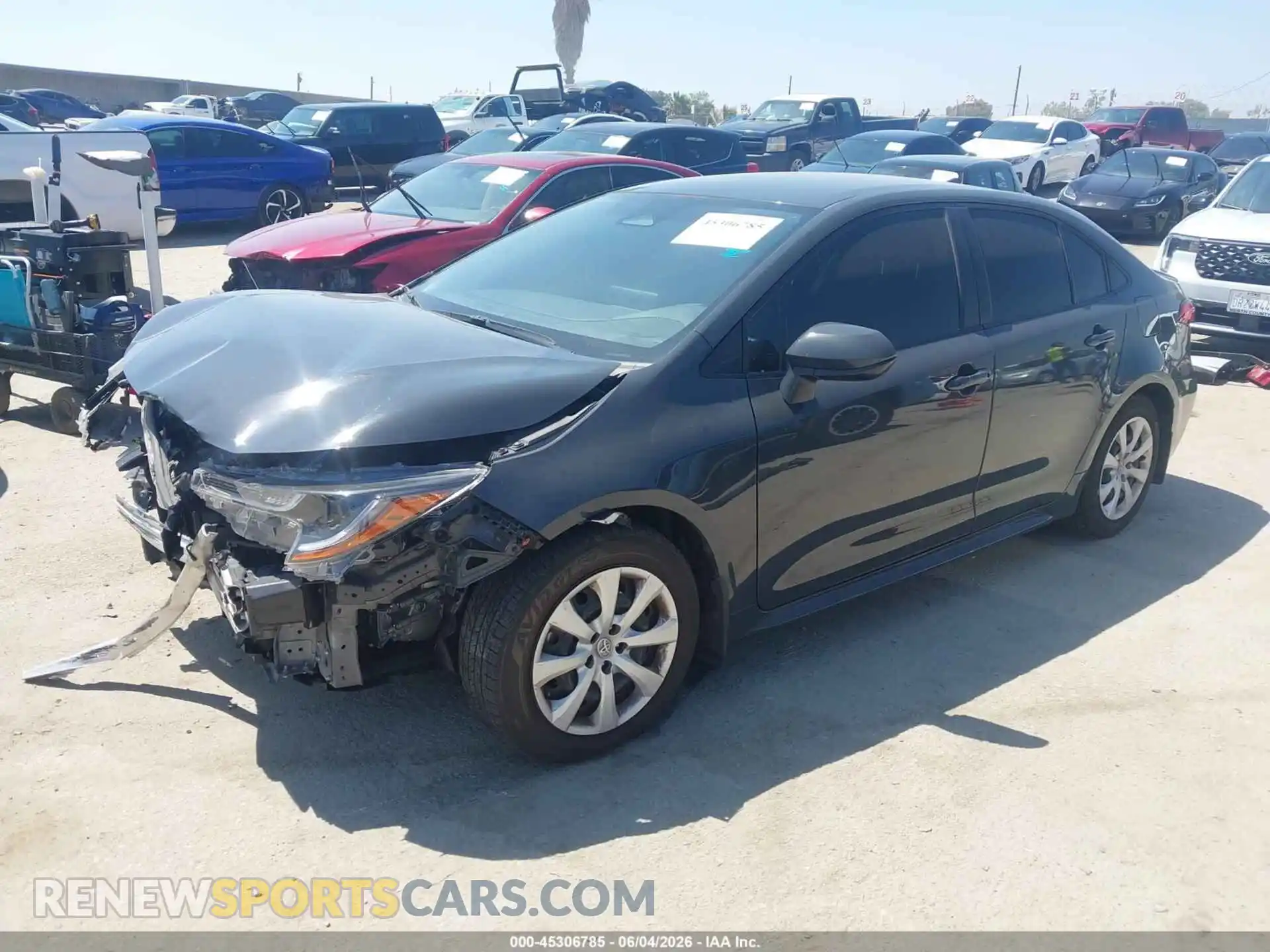 2 Photograph of a damaged car JTDB4MEE7P3006542 TOYOTA COROLLA 2023