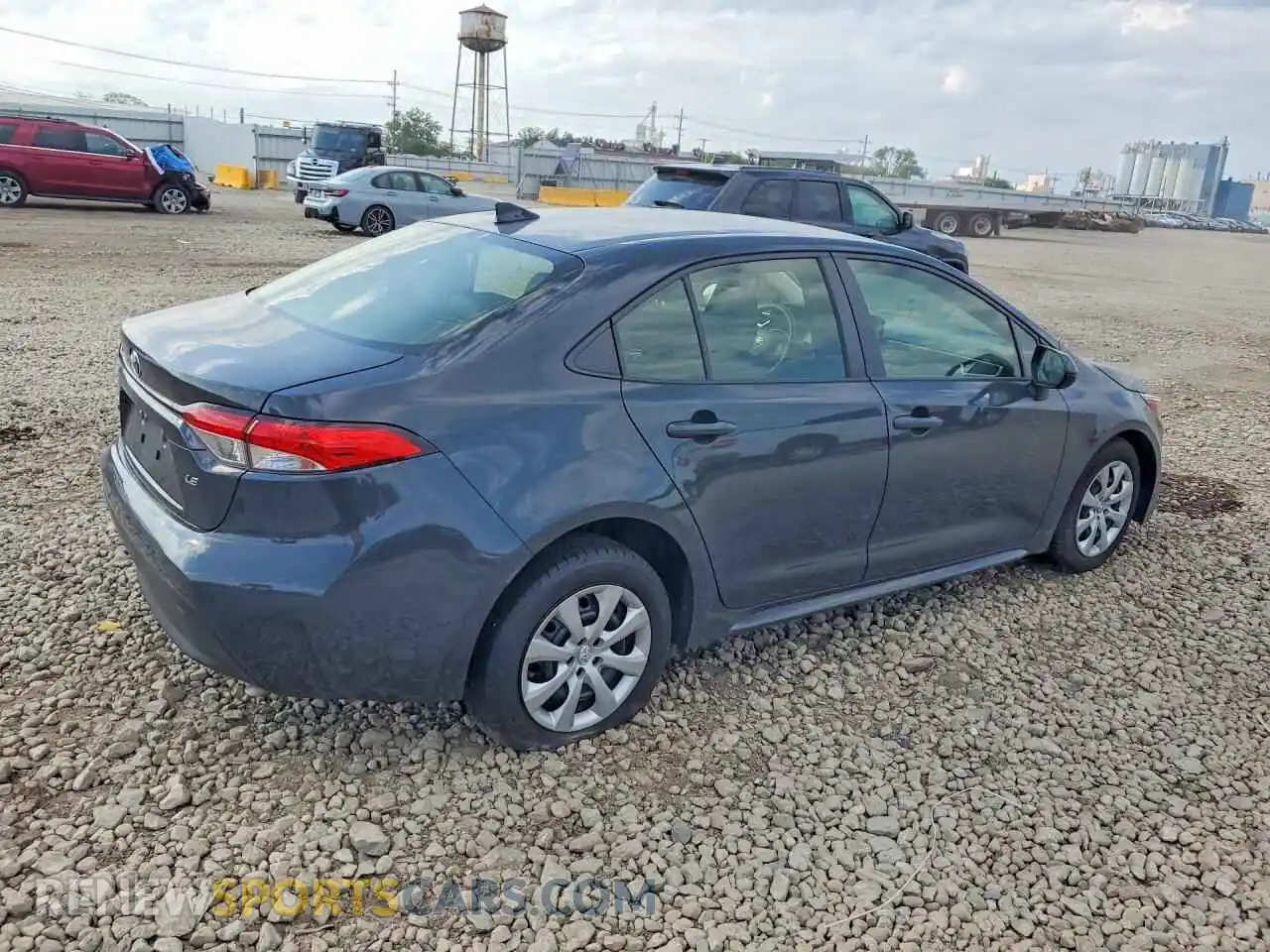 3 Фотография поврежденного автомобиля JTDB4MEE7P3010140 TOYOTA COROLLA 2023