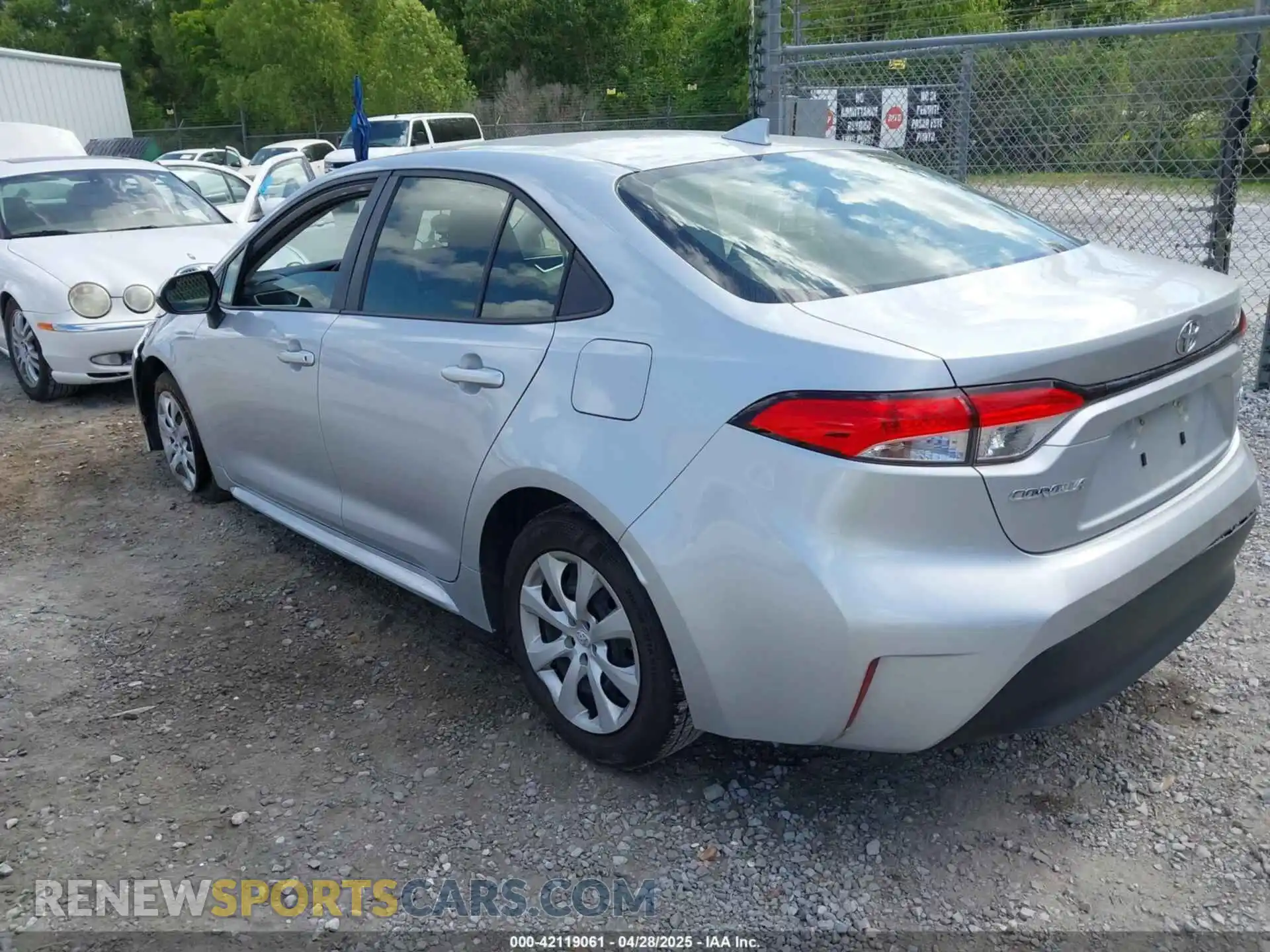 3 Photograph of a damaged car JTDB4MEE7P3010297 TOYOTA COROLLA 2023