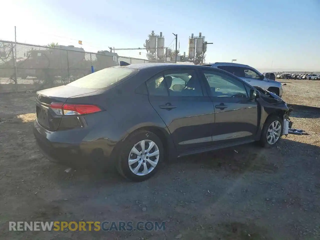 3 Фотография поврежденного автомобиля JTDB4MEE7P3010364 TOYOTA COROLLA 2023